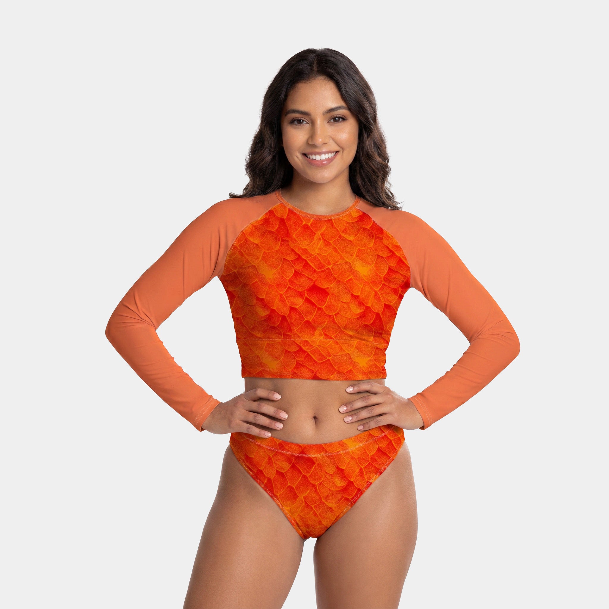 Arcane Pearl High Waist Bikini Bottom | Lana