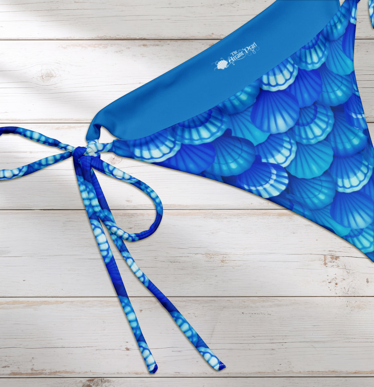 Arcane Pearl String Bikini Bottom | Seashell