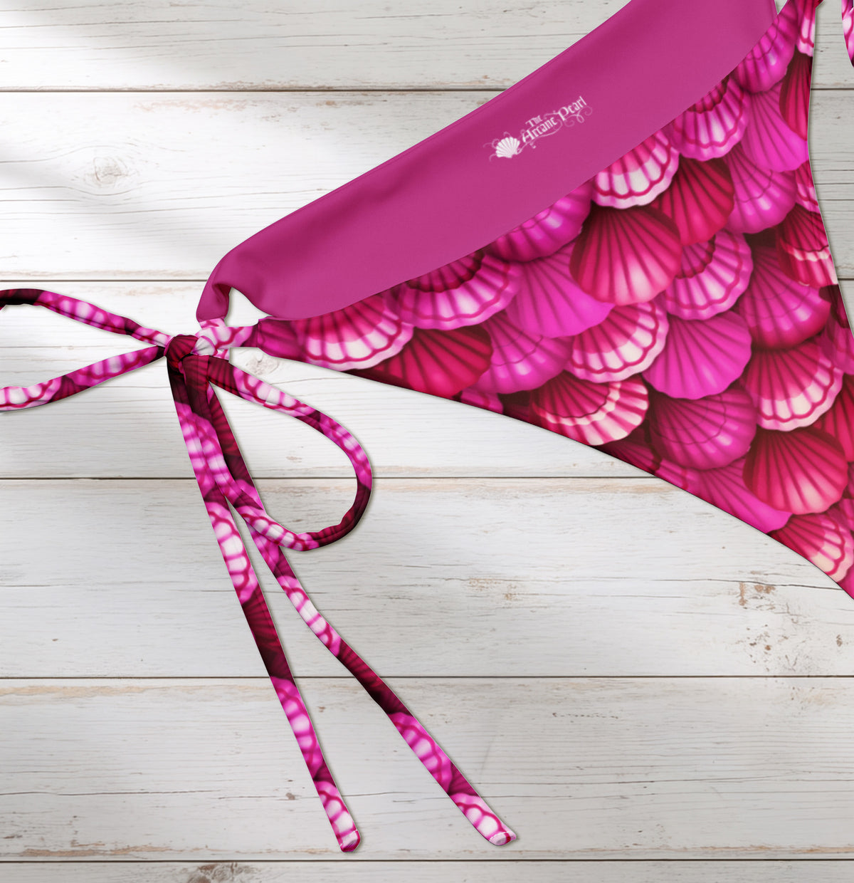 Arcane Pearl String Bikini Bottom | Seashell