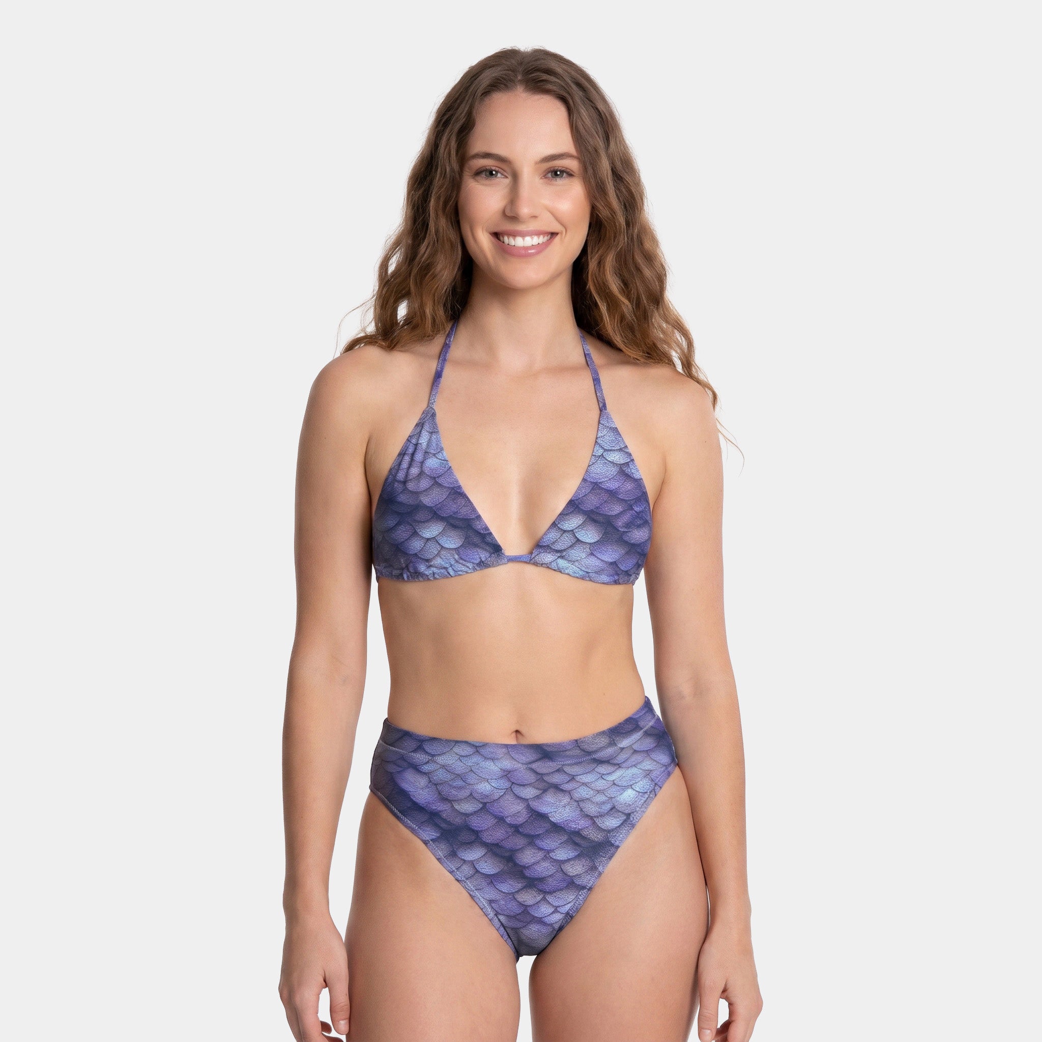 Arcane Pearl High Waist Bikini Bottom | Serena