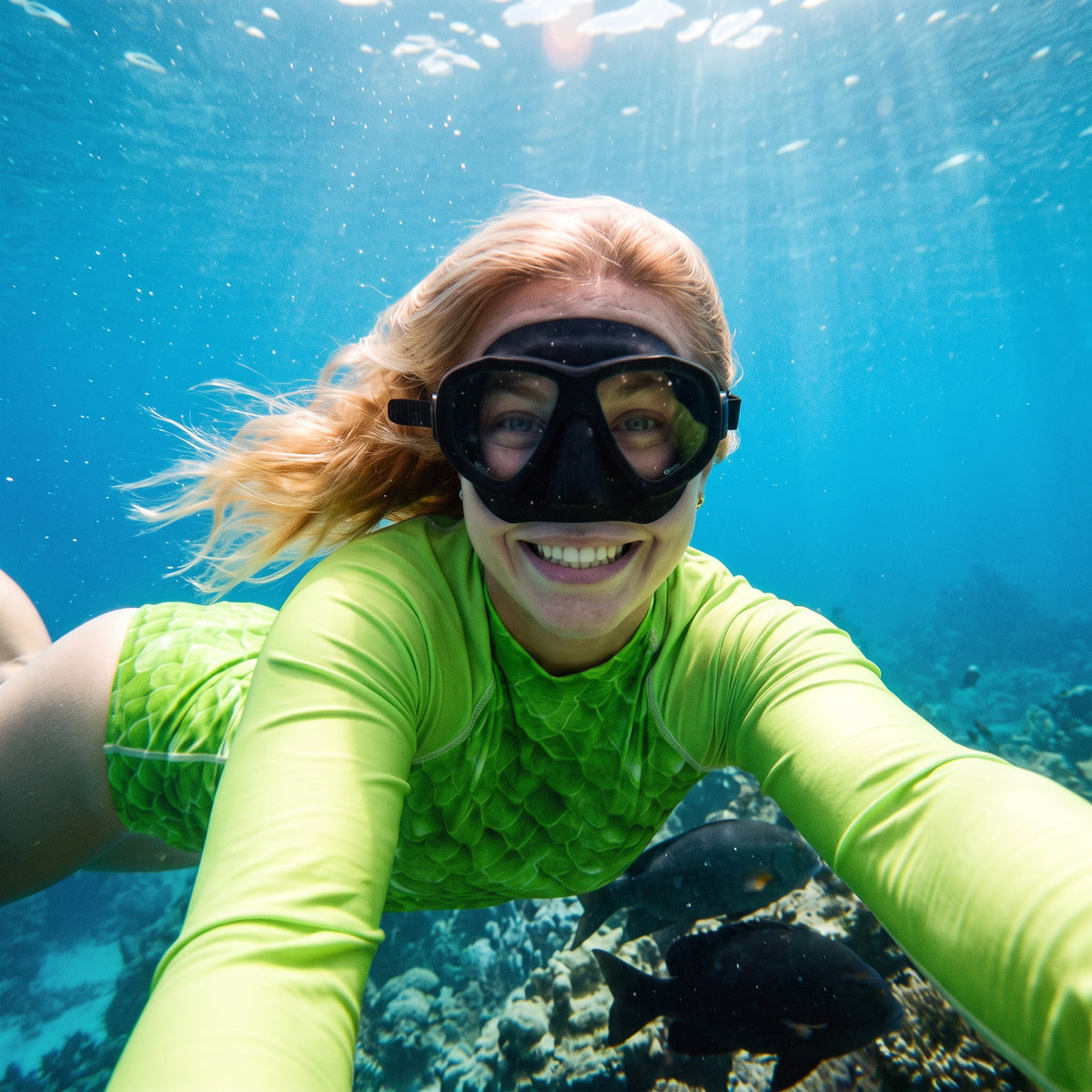 Arcane Pearl Women's Fitted Rashguard | Lana