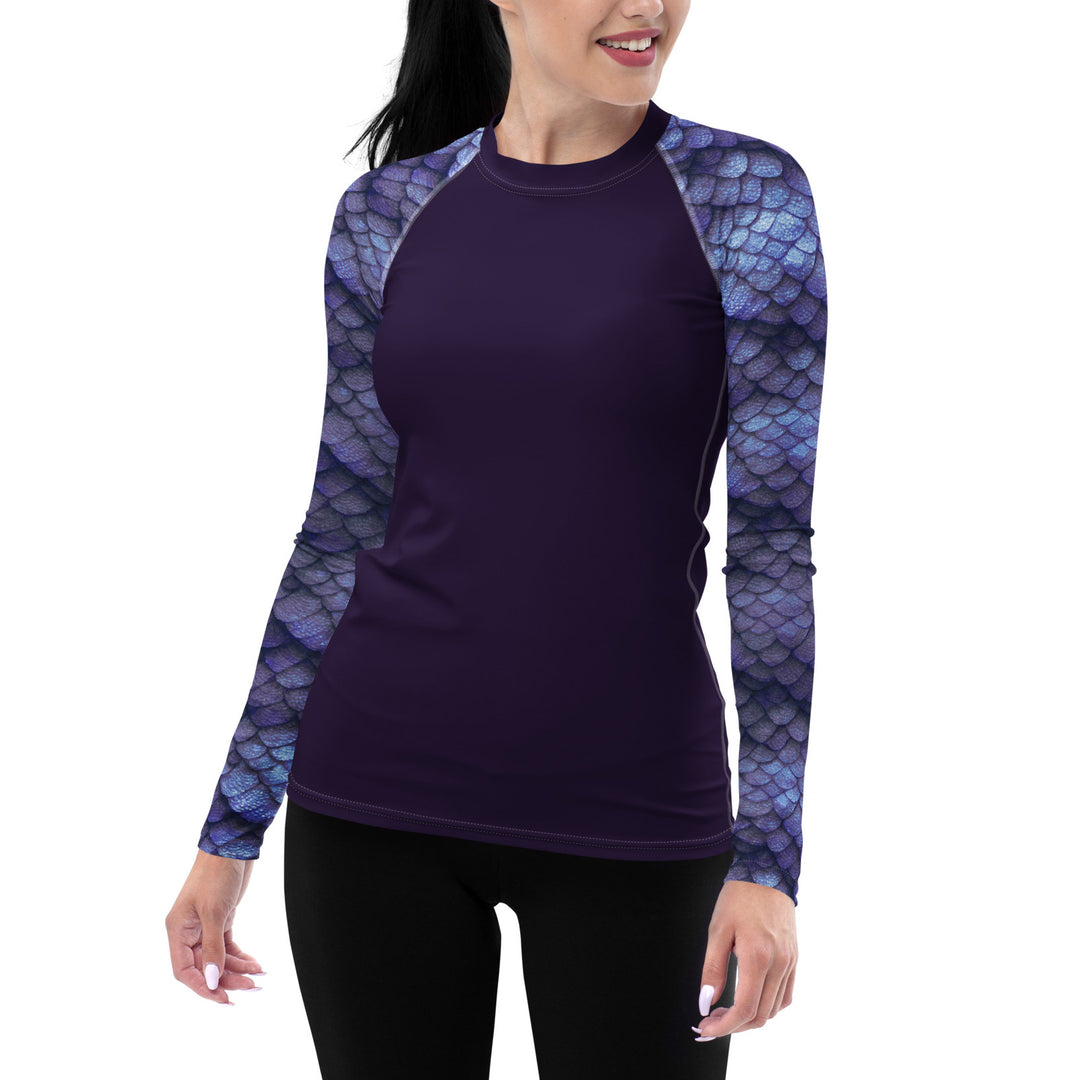 Fitted Rashguard in Purple