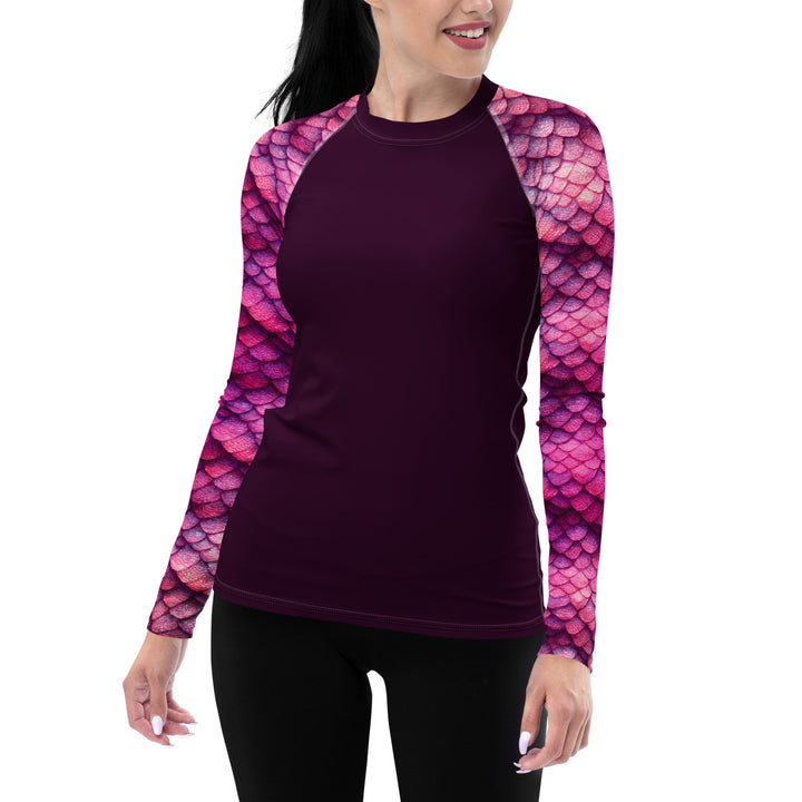 Fitted Rashguard in Magenta