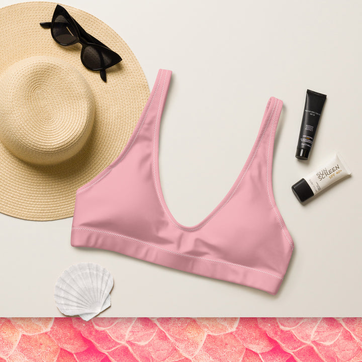 Padded Bikini Top in Pink
